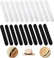 [Heeke] Hat Size Tape 20 Pcs - Felt Cap Size Reducer Tape for Baseball Caps, Sun Hat, Cowboy Hat - Black/White - Men's - Adult - Sports - Classic - Autumn, Winter
