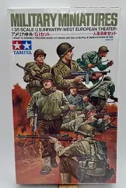 Tamiya Military Miniatures U.S. Infantry West European Theater model kit 1/35