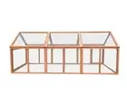 YES4PETS 250 CM Large Chicken Coop Run Guinea Pig Cage Villa Extension Rabbit Hu