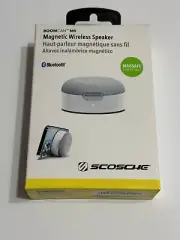 Scosche MagicMount BoomCan Bluetooth MagSafe Speaker - White