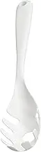 Pasta Spoon - Non-Stick Pasta Serving Spoon | Heat Resistant Pasta Scoop Spoon | Dishwasher-Safe Pasta Fork | Teeth-Enhanced Spaghetti Spoon Kitchen Noodle Fork for Home, Cafe, Restaurant