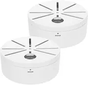 2-Pack Universal ABS Waterproof Hide Cable Junction Box Mount Bracket, Universal for Bullet Security Camera, CCTV IP Surveillance Cameras Holder