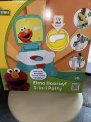 Kolcraft Sesame Street Elmo Hooray! 3-in-1 Potty