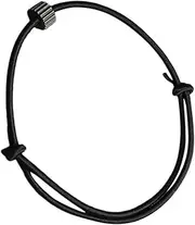 CLISPEED Escape Bracelet Safety with Car Window Breaker Tool Window Breaker Bracelet for Car Key Accessories Window Breaking Self Protector Men Emergency - Survival Tungsten Carbide Black