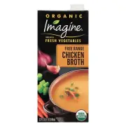 Imagine Free Range Chicken Broth Organic 32 oz