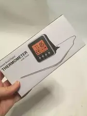 Instant Read Digital Meat Thermometer with Timer