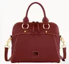 Dooney & Bourke Florentine Cameron Satchel Bordeaux Color