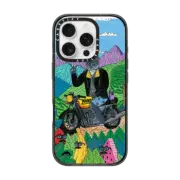 iPhone 16 Pro Impact Case MagSafe Compatible Hansa the Cat Phone Case by Mulga