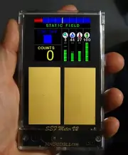 Ghost Detector Hunting Static EMF Temperature Humidity REM Logger SEF Meter