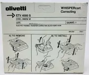 Olivetti 80959 Original Correction Tape Whispercart for ETV 4000 Series