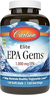 Carlson Epa Gems, 120 Softgels