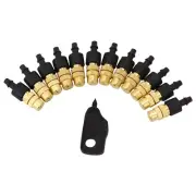 5X(1 Set Adjustable Misting Nozzle for Gardening Sprinkle Brass Watering4110