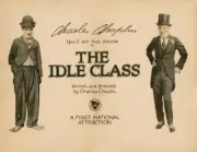 The Idle Class Poster Charlie Chaplin 1921 Old Movie Photo