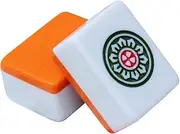 Mahjong Tiles 42 mm Chinese Mahjong Set Mahjong Cards 144pcs Hand Rubbing Mahjong Tiles Chinese Funny Family Play Game Traditional Mah Jongg Chinese Mahjong