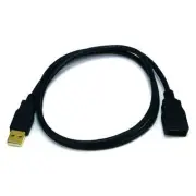 Monoprice Extension USB Cable,Black,36in L 5432 Monoprice 5432 710348847730