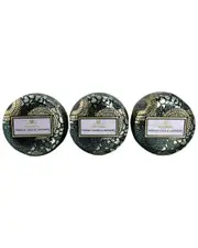 Voluspa Pack of 3 4oz French Cade Lavender Min Tin Candles