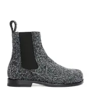 Loewe Brushed Campo Chelsea Boots 36,37,38,39,40 charcoal-grey