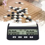 Professional Digital Chess Clock Timer Portable with Bonus Delay & Positive Time