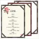 【SHIMBI】市松格紋 插袋式菜單板 /MENU(A4-1P) WA和-17A