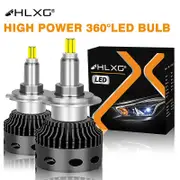 -h7 Led Canbus 360 H11 H1 H4 Car Headlight Bulbs 60000lm Hb3 Hb4 9012 9005 9006 D2s D4s Turbo Bi Led Projector Auto Fog Lamp Hlxg 9006-HB4