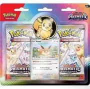 Pokemon Cards S&V: Prismatic Evolutions - EEVEE BLISTER PACK (2 Boosters, Coin+)