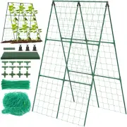 Cucumber Trellis a Frame Garden Vegetable Trellis Detachable Support Trellis Pla
