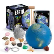 Kaper Kidz Planet Xplore Earth Big Treasures Dig/Excavation Site Science Kit 6y+