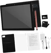 LIFKICH Tablet Computer 10.1 Inch Large Memory 256gb Tablet with Screen Long Battery for Work