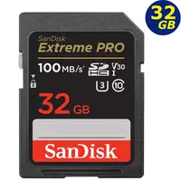 在飛比找蝦皮商城優惠-SanDisk 32G SD【100MB/s Extreme