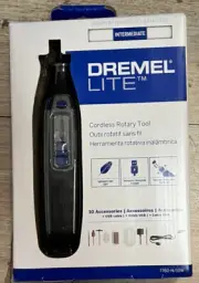 Dremel Lite 7760 N/10 W - 4V Li-Ion Cordless Rotary Tool with 10 Accessories New