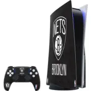 NBA Brooklyn Nets PS5 Bundle Skin - Brooklyn Nets Distressed