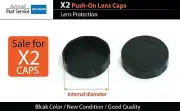 X2 30mm Push-On FRONT lens cap FIT Zenit Petri Miranda Sigma Minolta Yashica ect