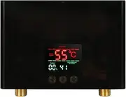 Water Heater with Remote Control, Variable Frequency Constant Temperature and Rapid Heating, for Kitchen and Bathroom,Black