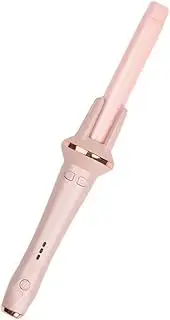 Automatic Curling Iron Wand Auto Rotating Hair Curler Professional Hair Rollers for Women Negative Ion Hair Care Styling Tools (Color : Pink)