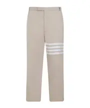 Thom Browne 4-Bar Striped Straight-Leg Trousers 1,2,3,4 Nude