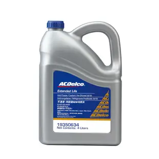 ACDelco水箱精50% 藍 4L