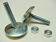 2pc Pinball Machine Arcade 2" Leg Levelers Floor Jack Screw Pads Feet Bolt Stern