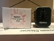 Universal Travel Adapter, International Power Plug Adapter with 2USB-C 1