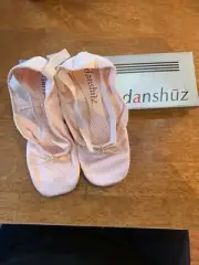 Danshuz Adult Prosole Canvas Ballet Slippers pink