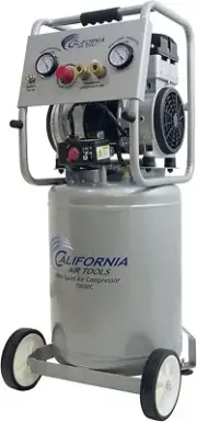 California Air Tools 10020C-22060 Ultra Quiet, Oil-Free 2 Hp Air Compressor 220V