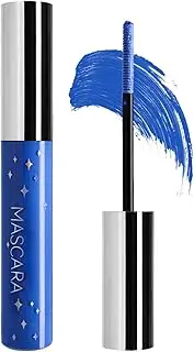DAGEDA Blue Colored Mascara, Smudge-proof and Long Lasting, Charming and Voluminous for Eyelashes, Buildable Lash Extensions With Bristleless Brush