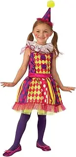 Rubie's Bright Clown Costume for Kids - Large (8-10 Yrs)