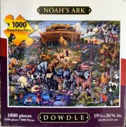 Dowdle Noah's Ark 1000 Pc Jigsaw Puzzle for Adults Challenging Puzzle NEW/SEALED