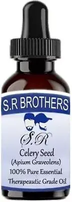 S.R Brothers Celery Seed 100% Pure & Natural Apium Graveolens Essential Oil