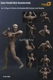 TBLeague Phicen M30 Super-Flexible Male Seamless Muscular Body Suntan 1/6 Scale