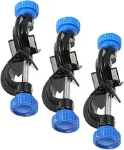 Hohopeti 3pcs Laboratory Cross Clamp Stand Holder Sturdy Grip Support for Experiments Reliable Clamp Equipment for Research and Home Use Easy to Use and Secure Versatile