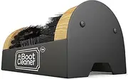 [Mr. Boot Cleaner] Boot Brush Cleaner Floor Mount Scraper Commercial with Hardware Indoor/Outdoor