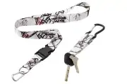 RealTree Snow Camo Neck Strap With Quick Release & Snow Camo Key-Ring Combo