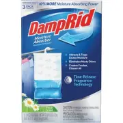 DampRid 15.4 Oz. Fresh Scent Hanging Moisture Absorber (3-Pack) FG83FSSB DampRid