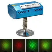 Mini R&amp;G Laser Light SD USB Projector Disco Stage Xmas Dancing Party DJ Club Pub 7184 EU PLUG